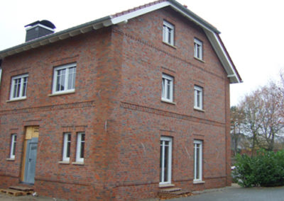 Mauer Wand Haus Gebäude Klinker aus Hamminkeln